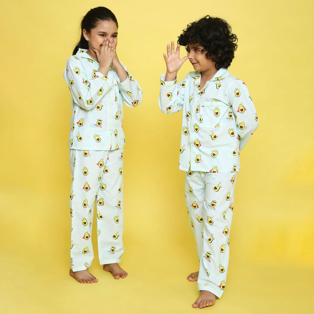 Avacado Print Nightsuit
