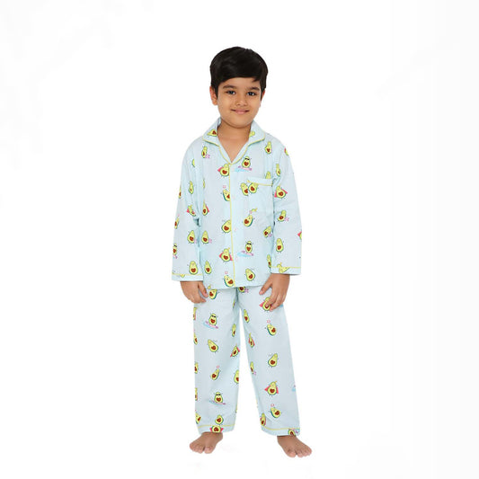Cute Avocados Print Nightsuit