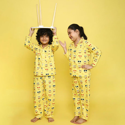 Emoji Print Nightsuit