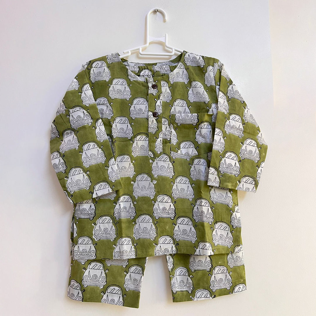 Frontcar Printed Mul Nightsuit