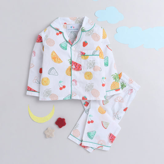 Fruits Print Nightsuit