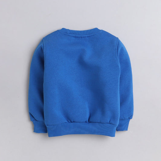 Full Sleeves Unicorn Printed Warm Fleece Sweatshirt