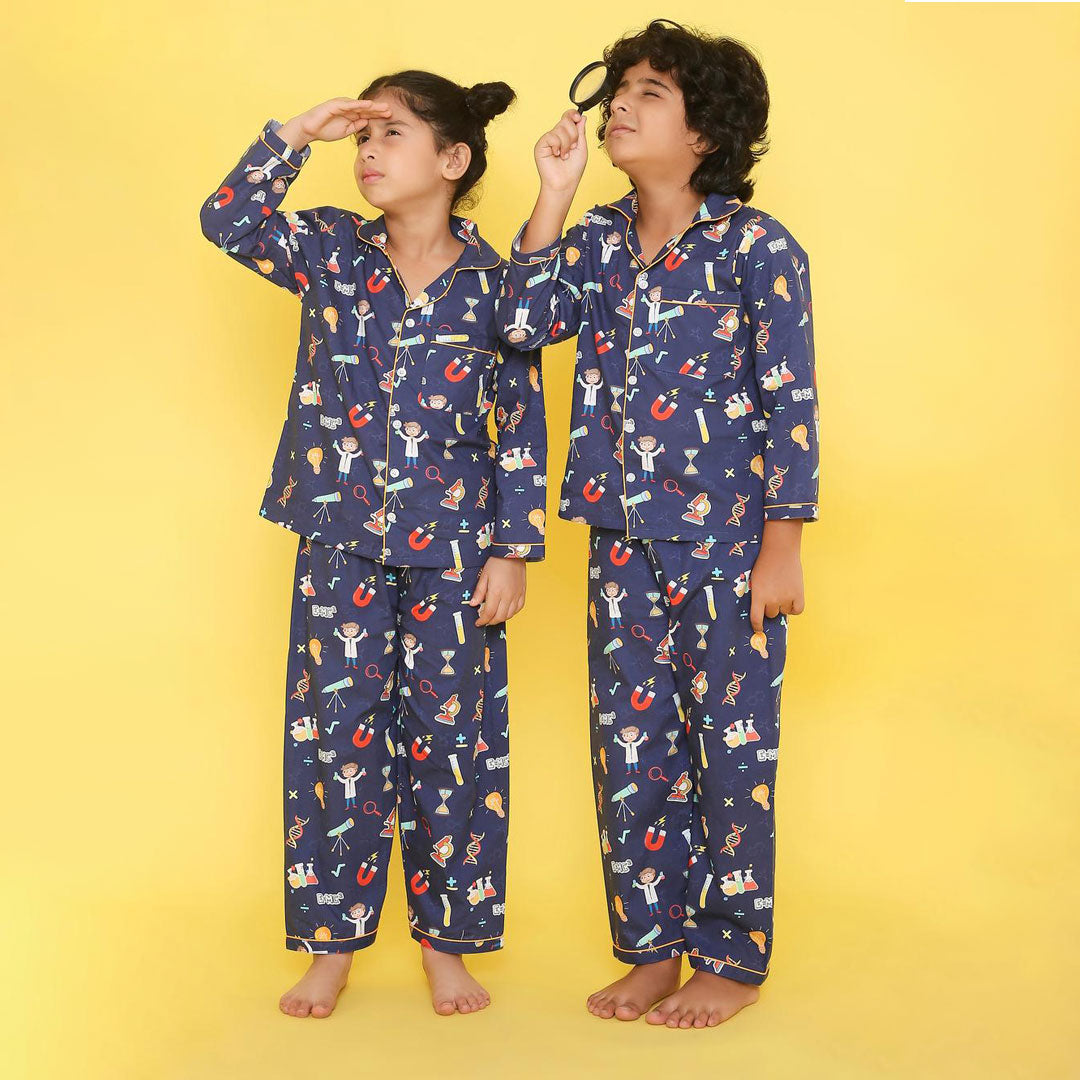 Science Instruments Print Nightsuit