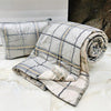 Checks Theme Cotton Light Weight Comforter