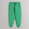 Unisex Warm Fleece Track Pant - Green