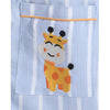 Unisex Night Suit with Smiling Giraffe Embroidery On Pocket