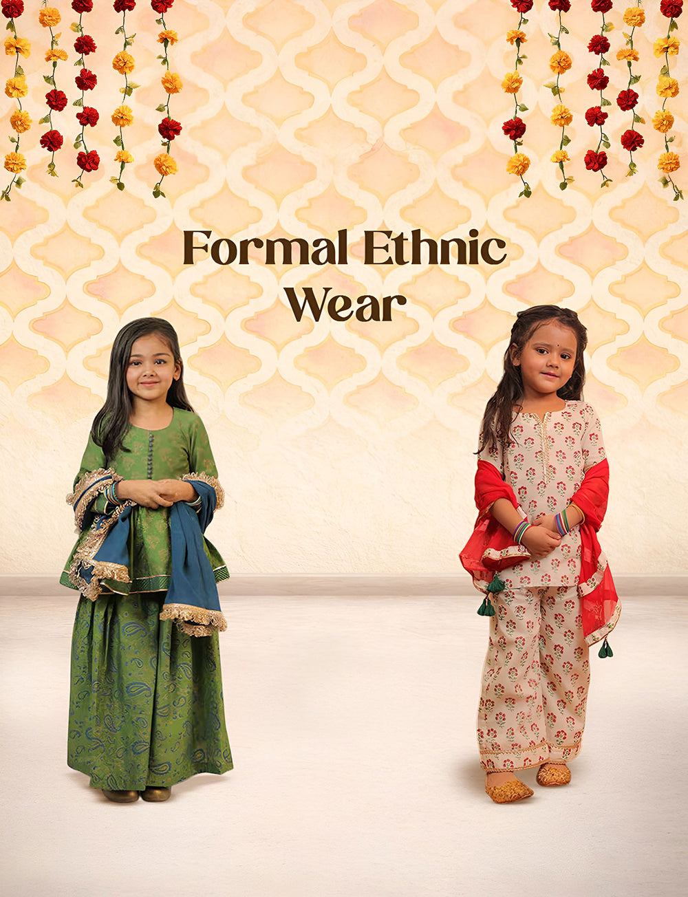 Girls Formal Ethnic Wear