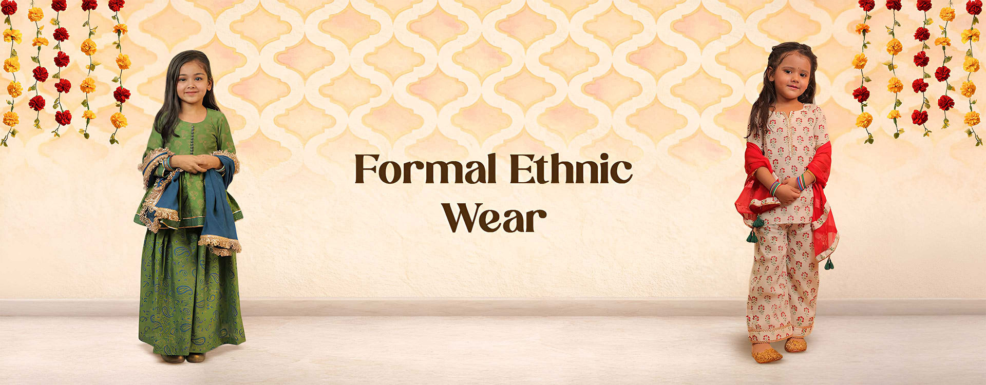 Girls Formal Ethnic Wear