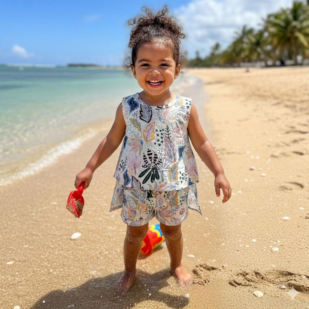 Paradise Cotton Co-ord Set – Stylish & Comfortable Outfit