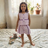 Plum Pop Cotton Girls Dress – Soft & Comfortable Kids Wear