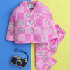XOXO Unicorn Printed Night Suit for Kids
