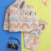 Rainbows Printed Night Suit for Kids