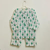 Cactus Printed Mul Nightsuit