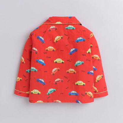 Cars Print Nightsuit