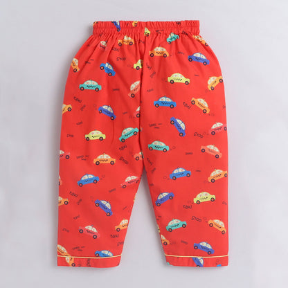 Cars Print Nightsuit