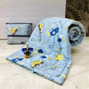 Cartoon Sky Blue Ocean Animals Theme Cotton Light Weight Comforter