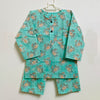 Grey Crab Printed Mul Nightsuit