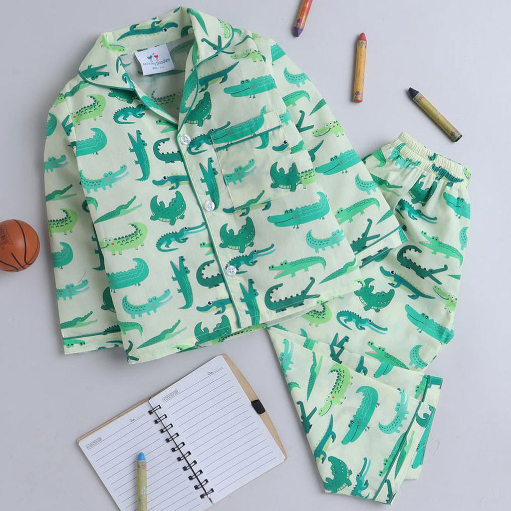 Crock Print Nightsuit