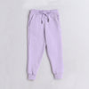 Full Sleeves Mermaid Tail Printed Warm Fleece Sweatshirt & Joggers Set - Purple