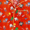 Little Superheros Themed Print Night Suit