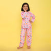 Pink Mermaids Print Nightsuit