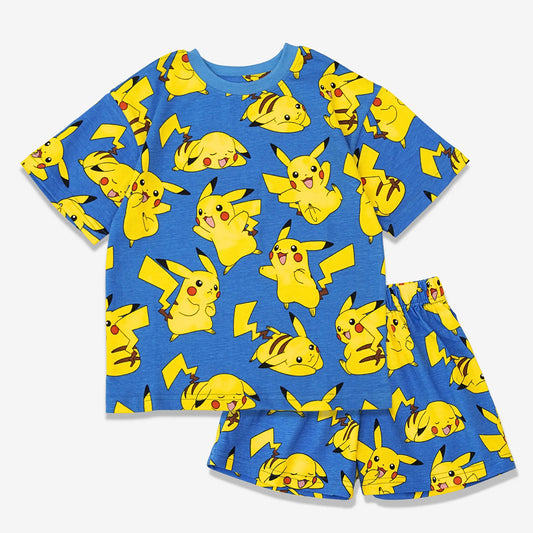 Playful Pikachu Quirky Oversized Cord Set Unisex