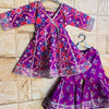 Purple Patola Print Sharara set