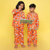 Trains Print Nightsuit