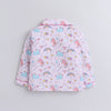 Unicorn Light Pink Print Nightsuit