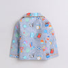 Unisex Kids Printed Back To School Pure Cotton Night suit