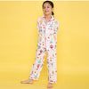 Unisex Kids Printed Circus Pure Cotton Night suit