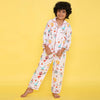 Unisex Kids Printed Circus Pure Cotton Night suit